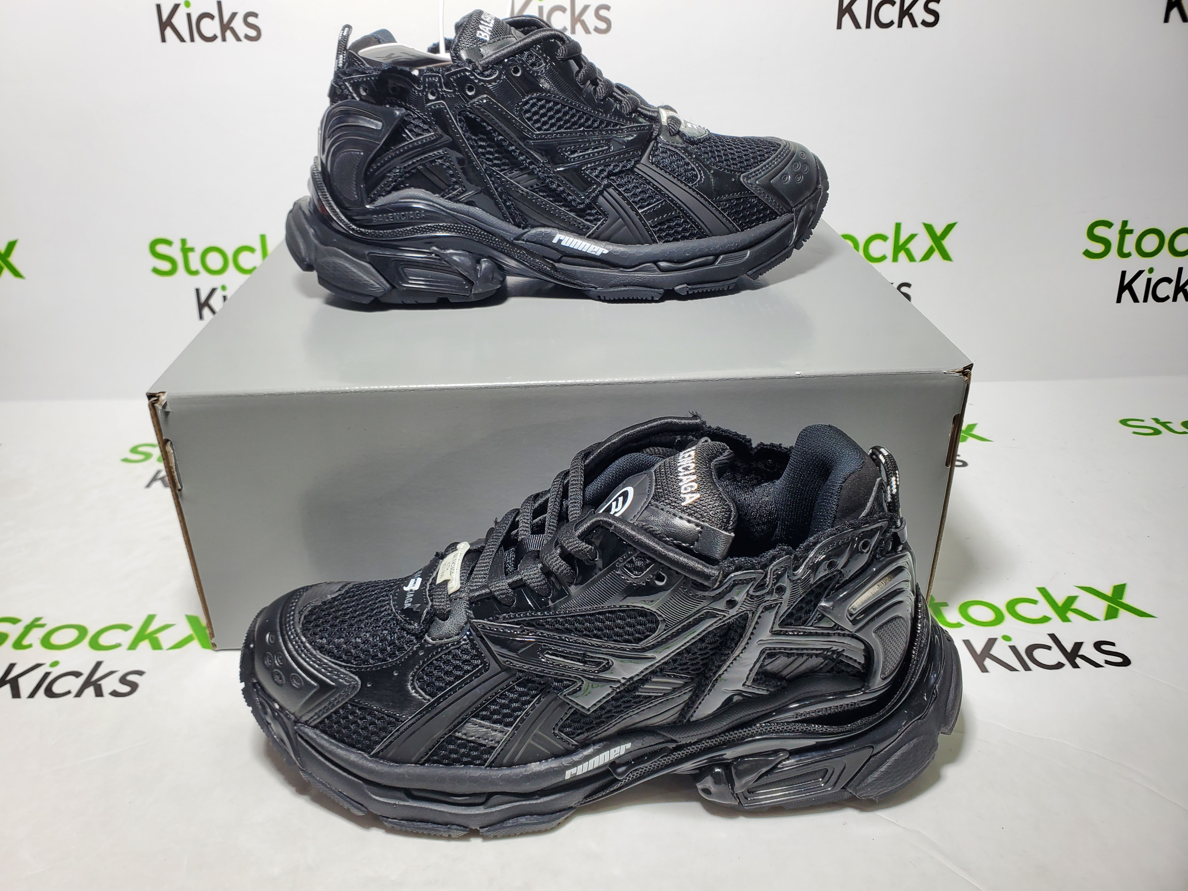 【Top PK Version】Balenciaga Runner Black