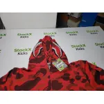 BAPE Color Camo Shark Zip Hoodie Red 4580793322511
