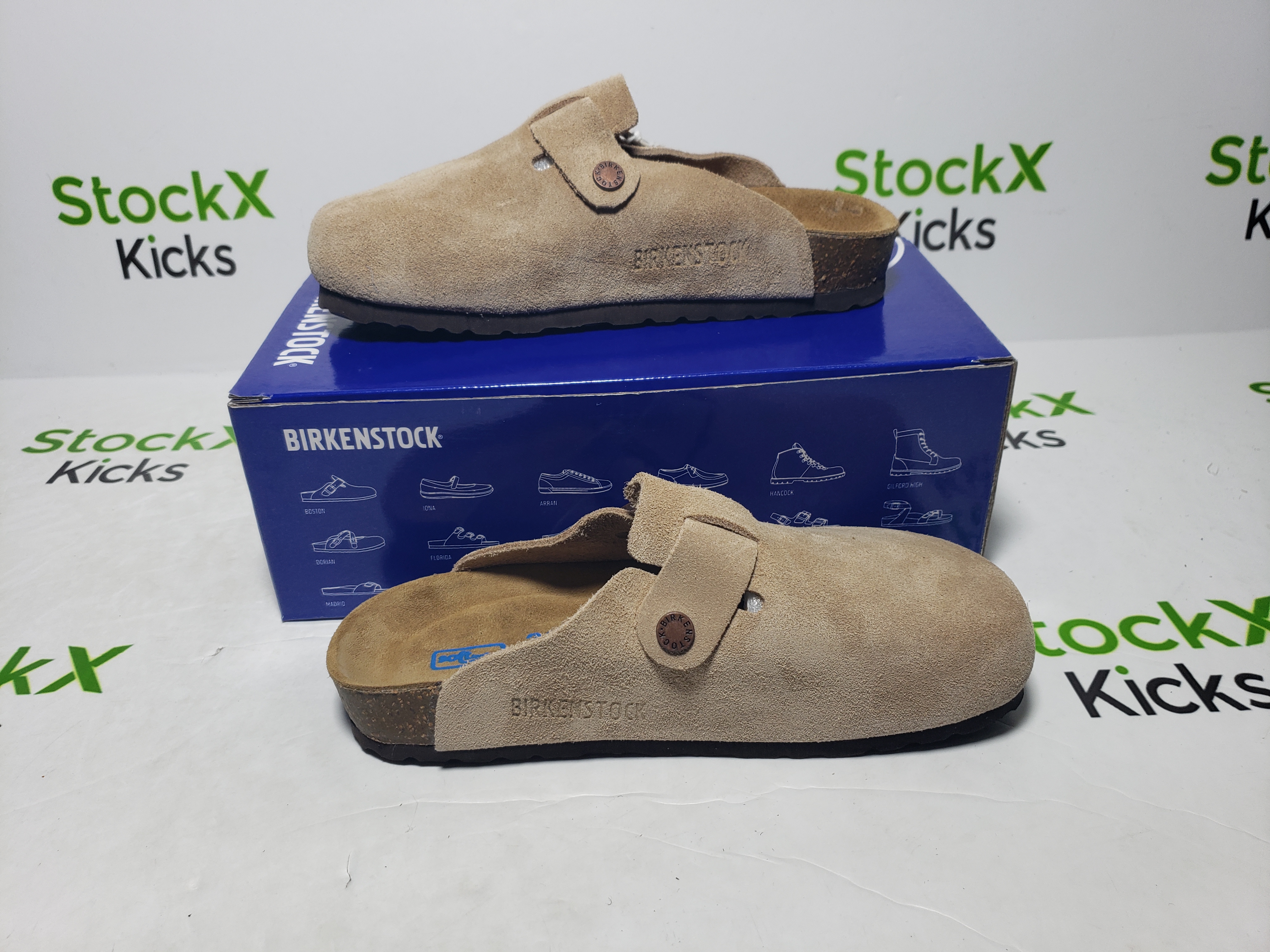 Birkenstock Boston Soft Footbed Beige 0112574