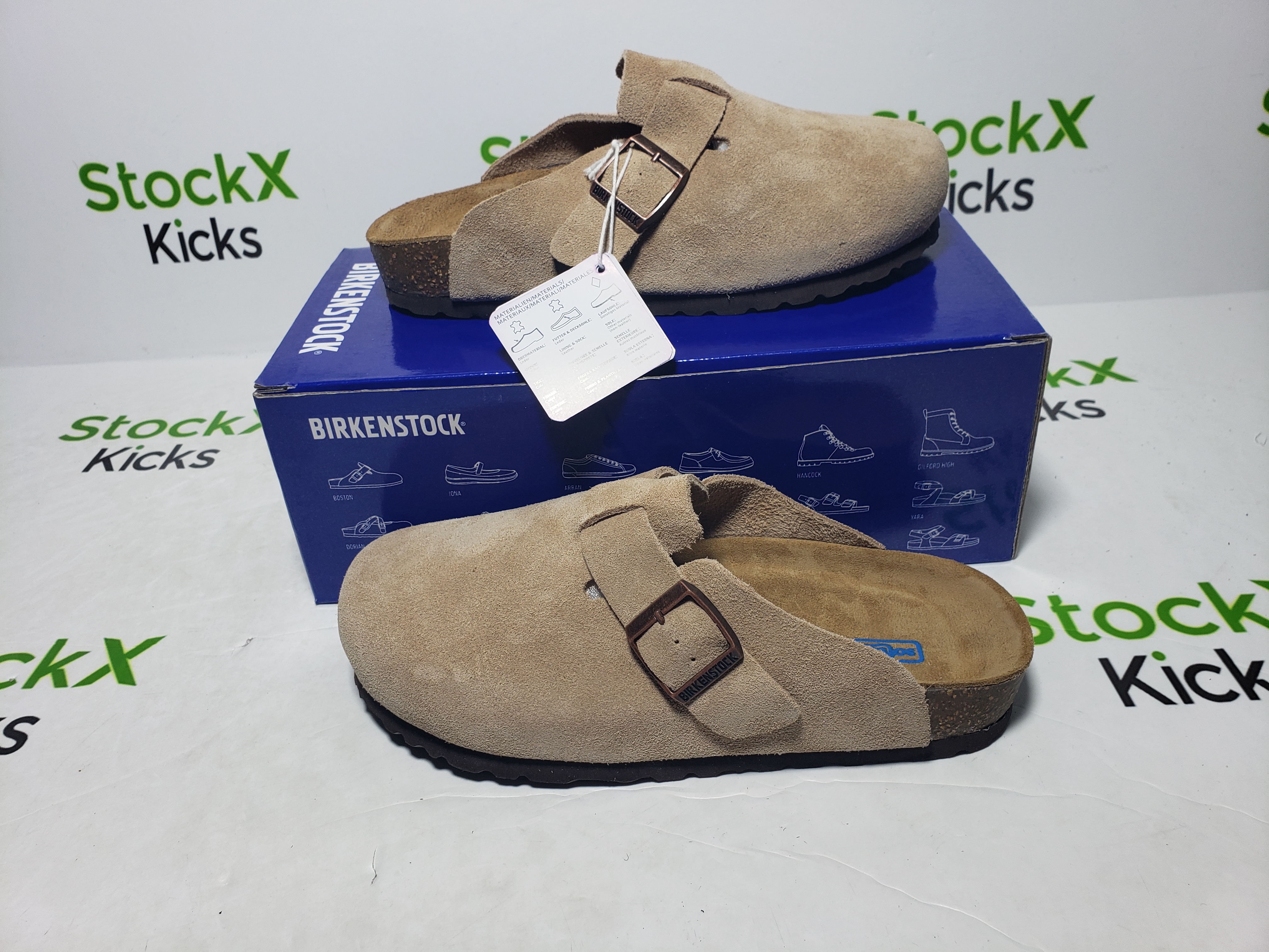 Birkenstock Boston Soft Footbed Beige 0112574