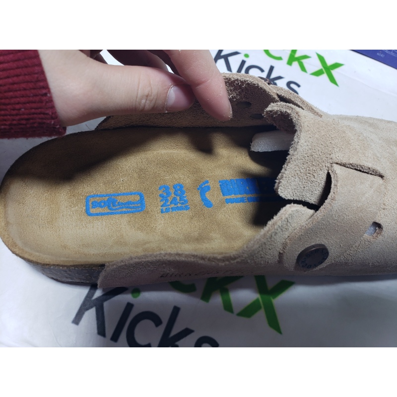 Birkenstock Boston Soft Footbed Beige 0112574