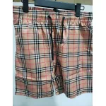 Burberry Check Stretch Cotton Shorts Archive Beige CK250114