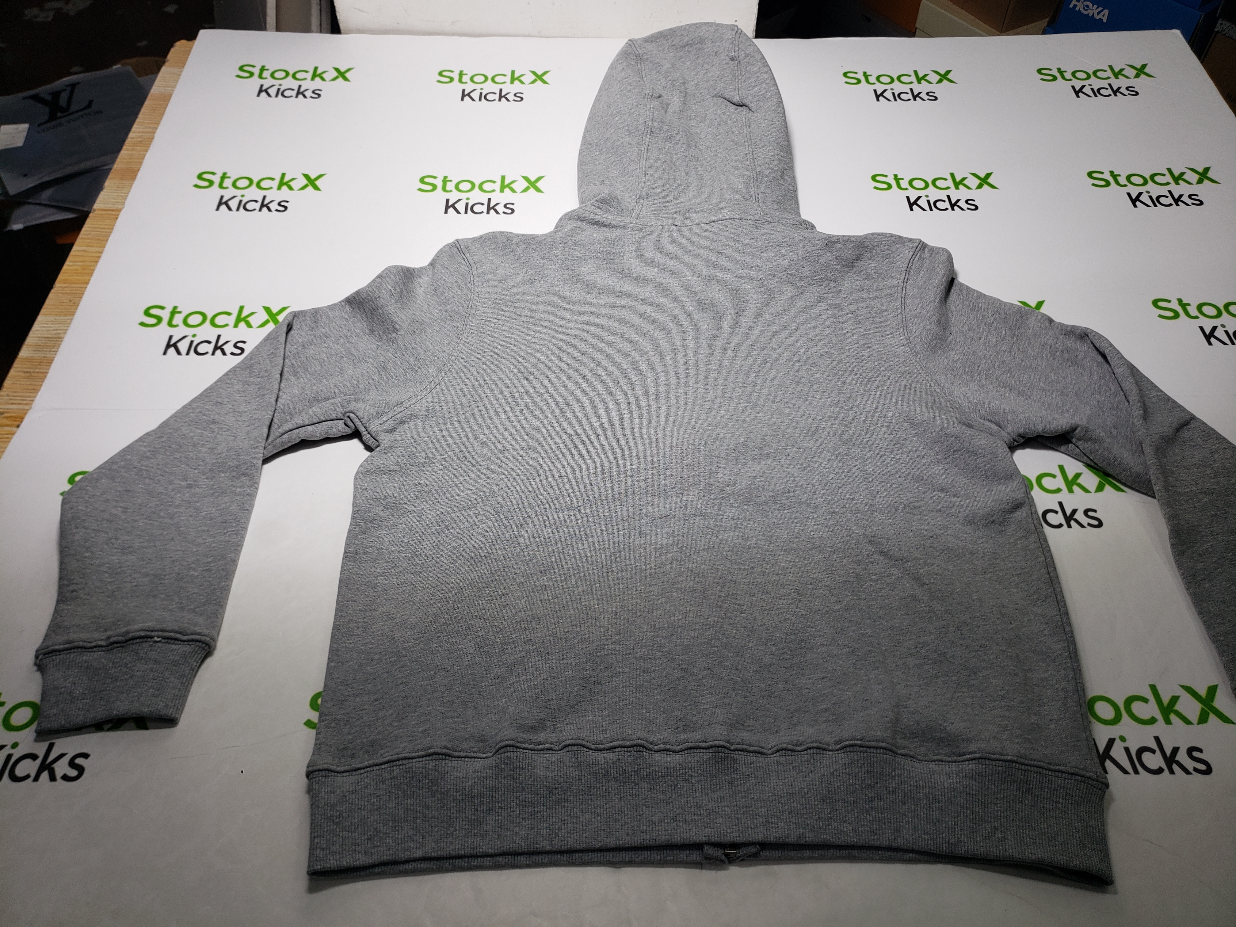 Burberry Embroidered Grey EKD Zip Hoodie Grey CK WH2202024020