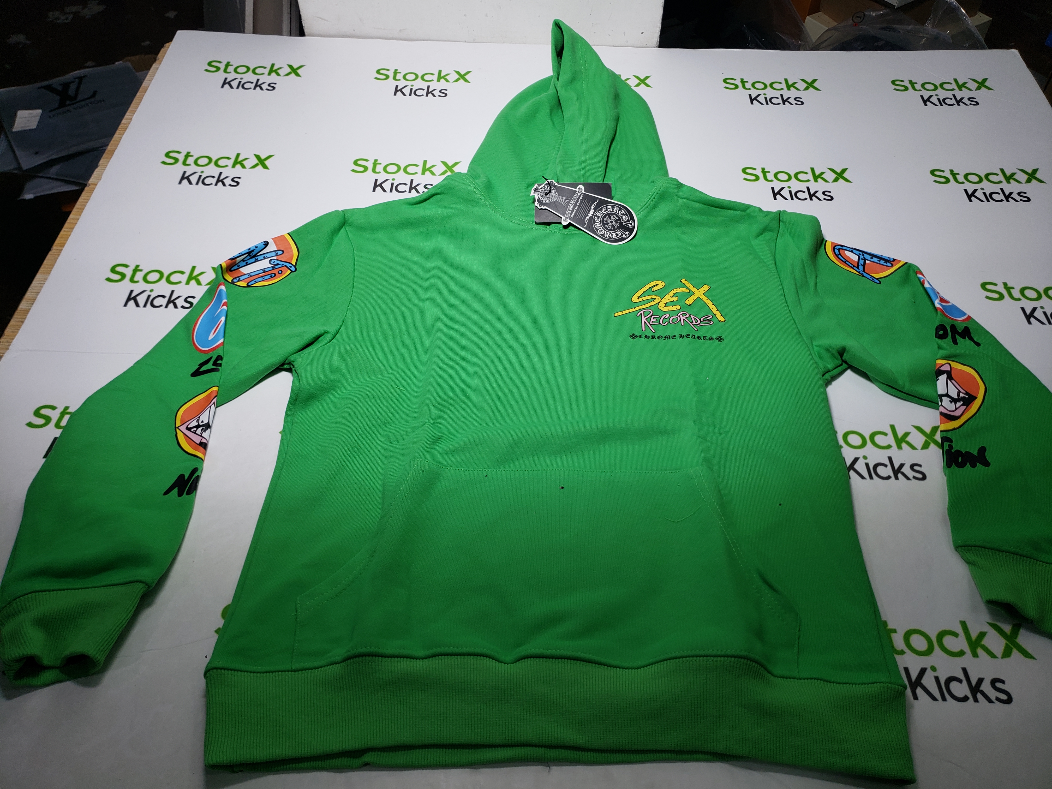 Chrome Hearts Matty Boy Sex Records Hoodie Citrus