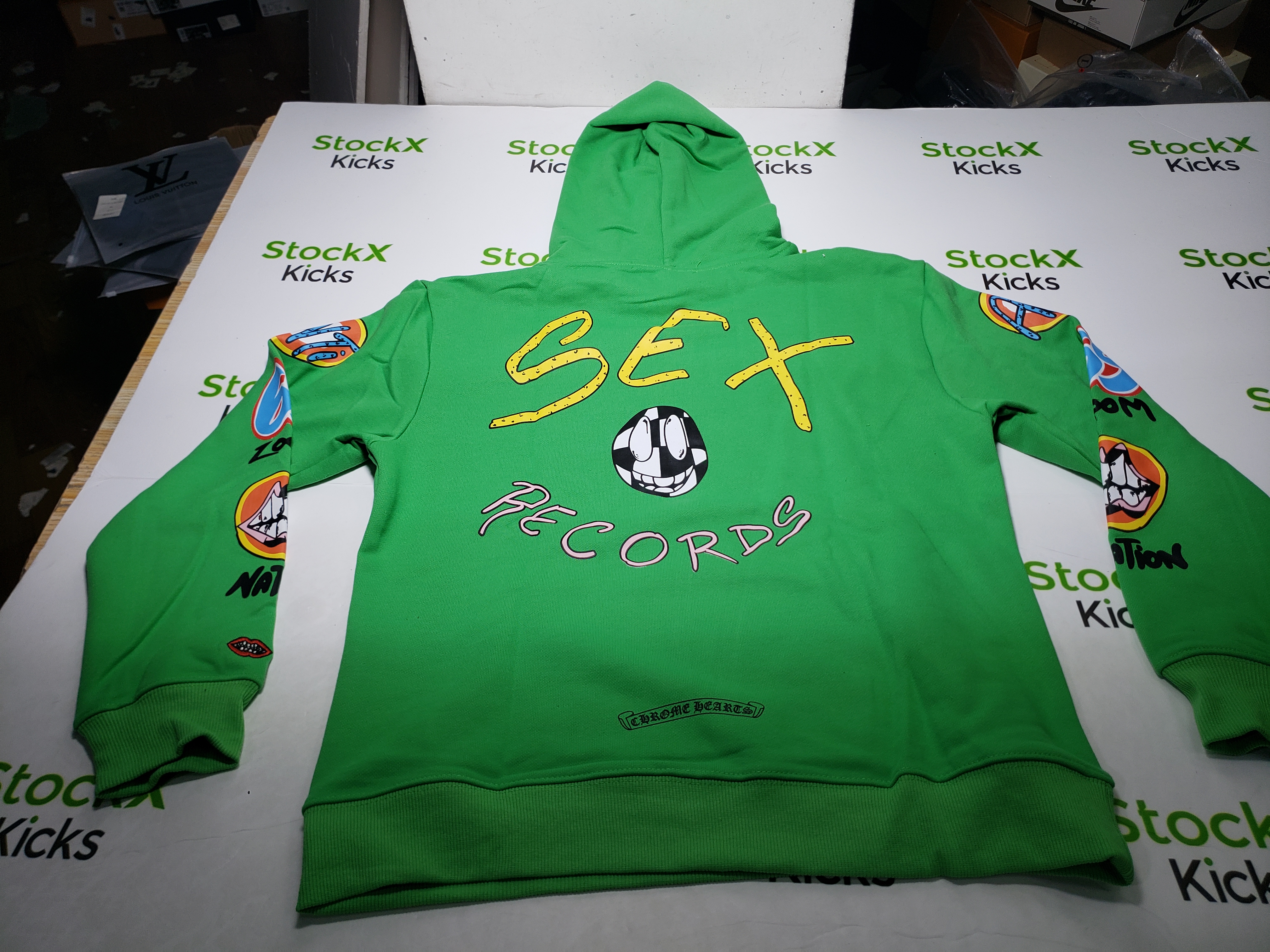 Chrome Hearts Matty Boy Sex Records Hoodie Citrus