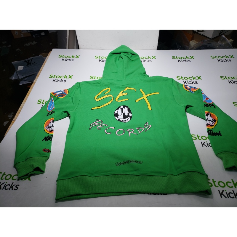 Chrome Hearts Matty Boy Sex Records Hoodie Citrus