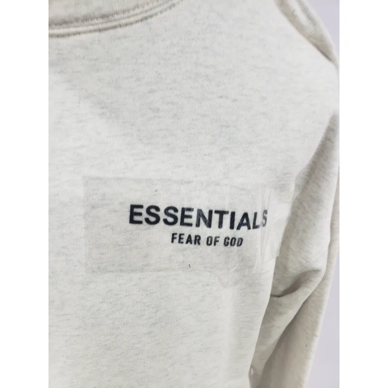 Fear of God Essentials Hoodie Light Oatmeal 192BT212112F