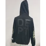 Gallery Dept. Flames Hoodie Black CK20241225
