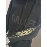 Gallery Dept. Flames Hoodie Black CK20241225