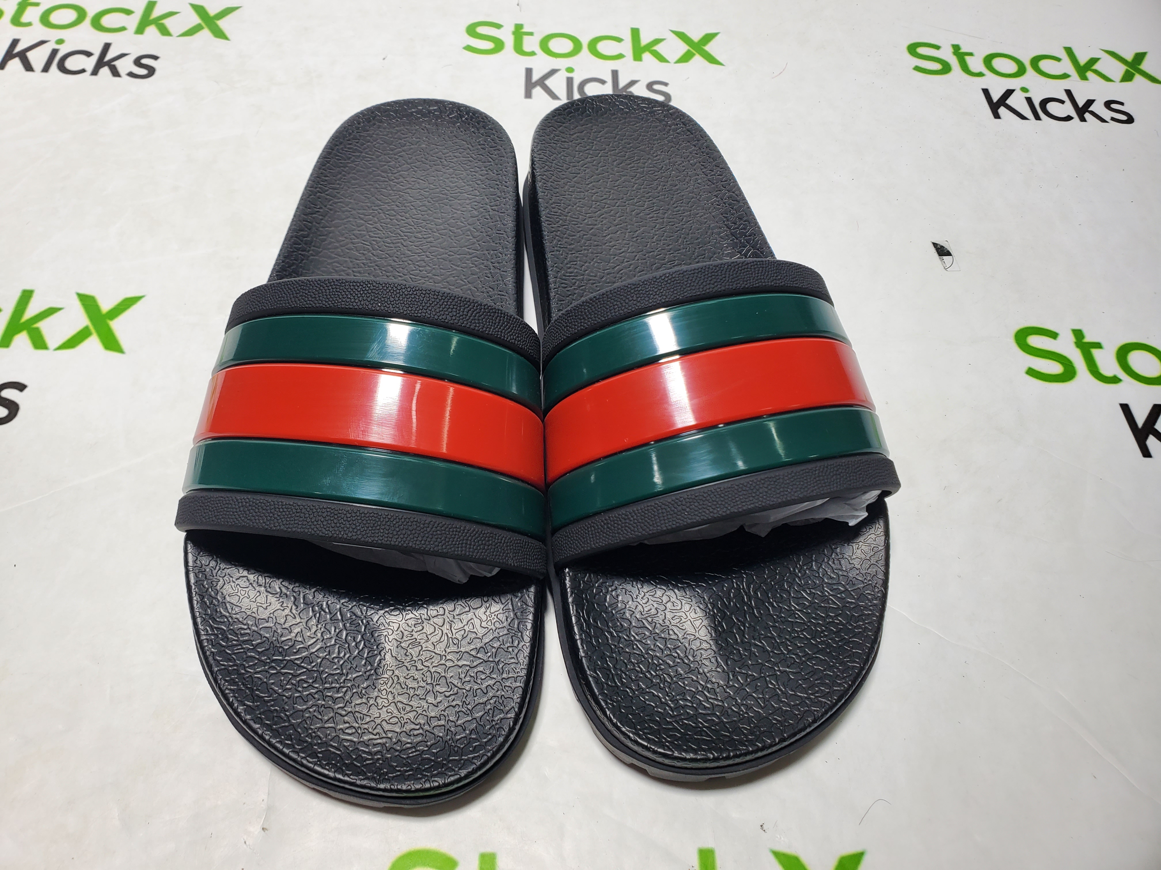 Gucci Men's slide sandal with Web 429469 GIB10 1098