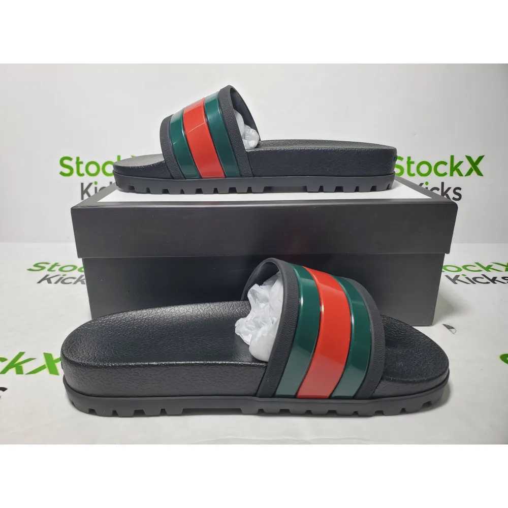 Gucci Men's slide sandal with Web 429469 GIB10 1098