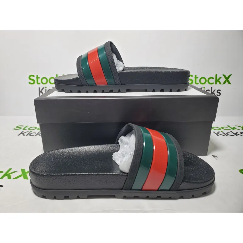 Gucci Men's slide sandal with Web 429469 GIB10 1098