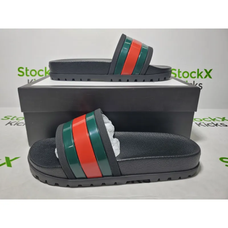 Gucci Men's slide sandal with Web 429469 GIB10 1098