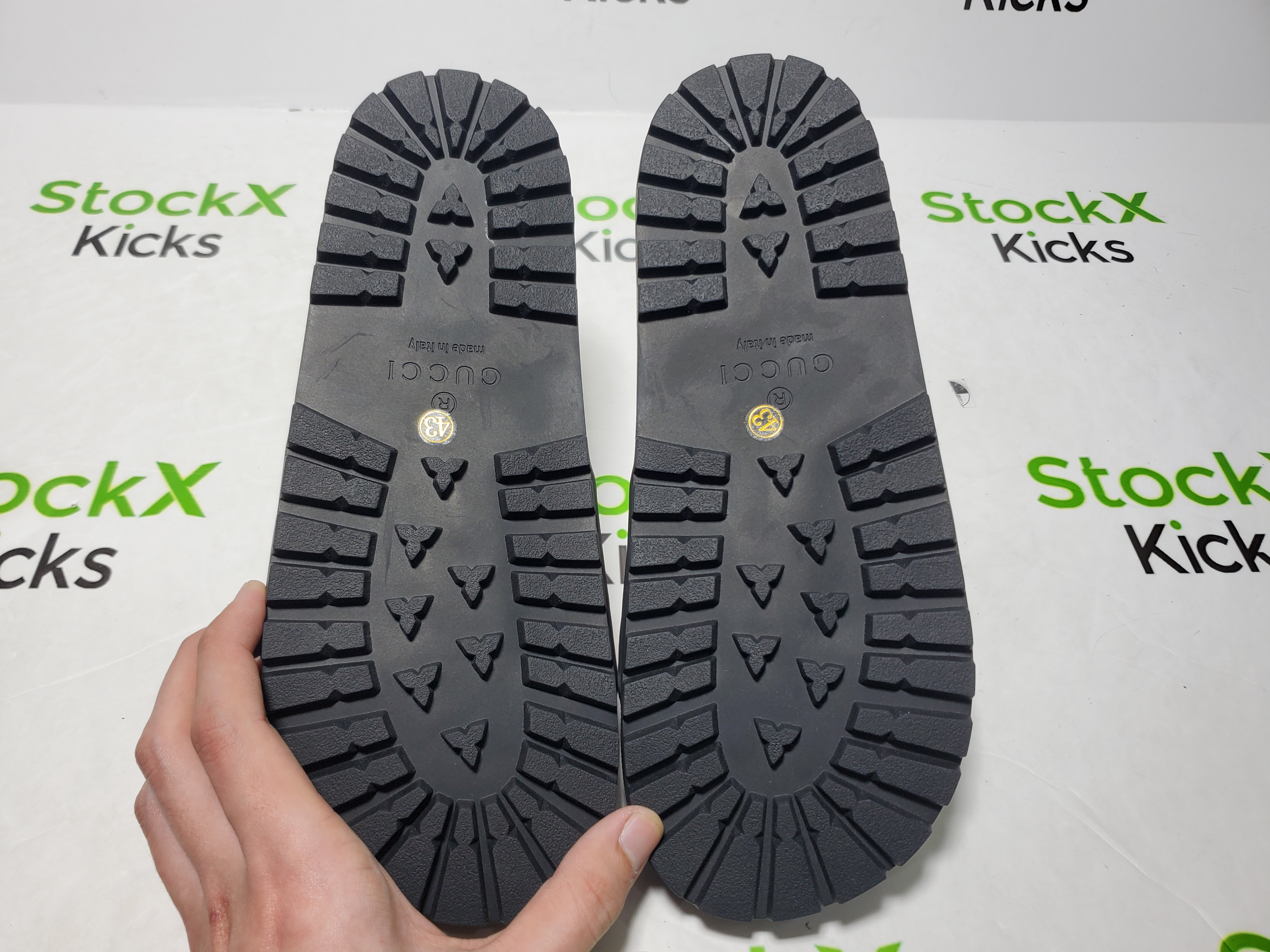 Gucci Men's slide sandal with Web 429469 GIB10 1098