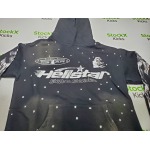 Hellstar Racer Hooded Vintage Black Hoodie