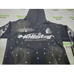 Hellstar Racer Hooded Vintage Black Hoodie