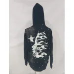 Hellstar Racer Hooded Vintage Black Hoodie