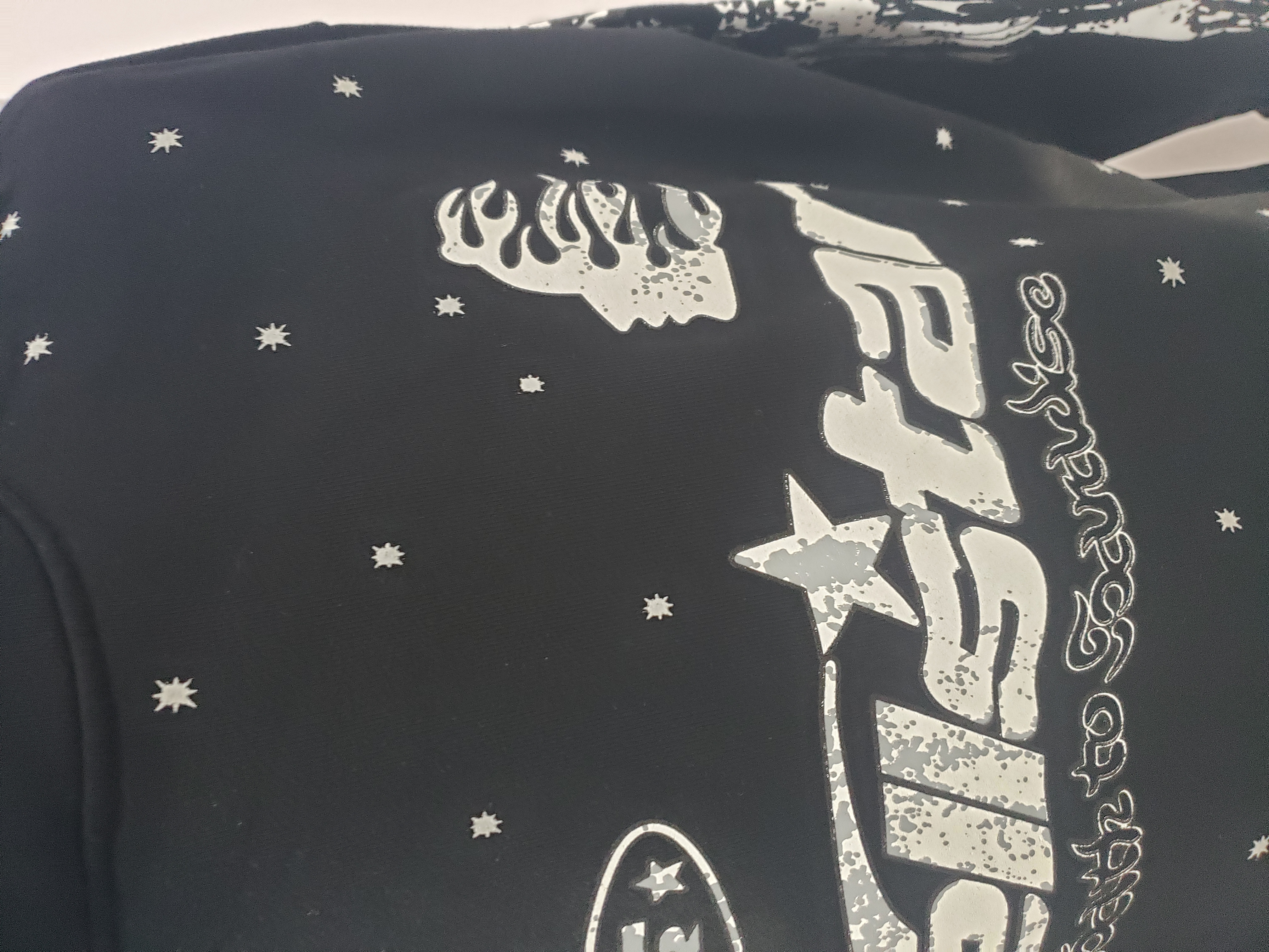 Hellstar Racer Hooded Vintage Black Hoodie