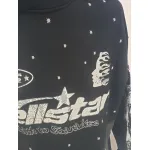 Hellstar Racer Hooded Vintage Black Hoodie