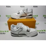 Louis Vuitton LV Trainer Sneaker White Cement CK24071801