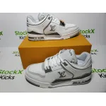 Louis Vuitton LV Trainer Sneaker White Cement CK24071801