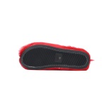 Marni Long-hair Calfskin Fussbett Sabot Red SBMS004601P412200R66