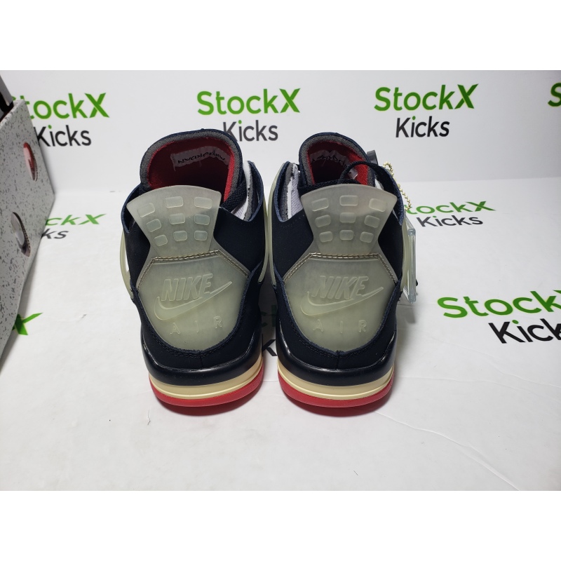PK God Batch OFF White x Air Jordan 4 Bred CV9388-001