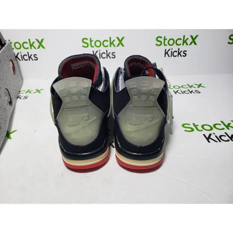 PK God Batch OFF White x Air Jordan 4 Bred CV9388-001
