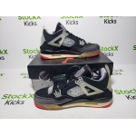 PK God Batch OFF White x Air Jordan 4 Bred CV9388-001