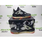 PK God Batch OFF White x Air Jordan 4 Bred CV9388-001