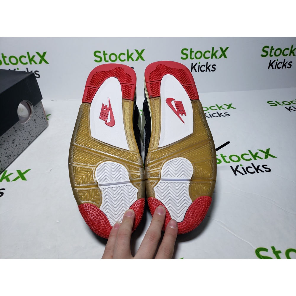PK God Batch OFF White x Air Jordan 4 Bred CV9388-001
