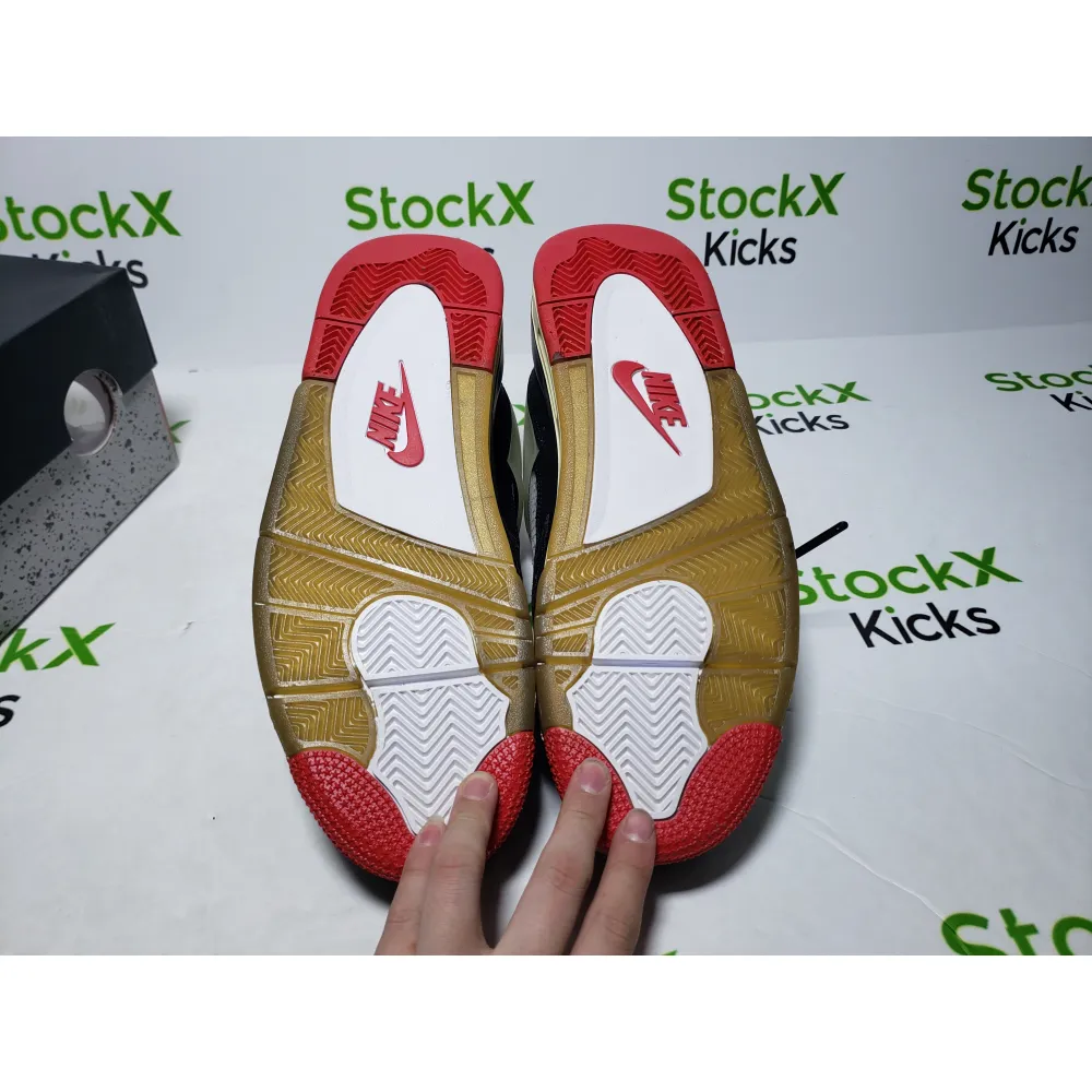 PK God Batch OFF White x Air Jordan 4 Bred CV9388-001