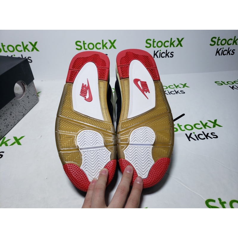 PK God Batch OFF White x Air Jordan 4 Bred CV9388-001