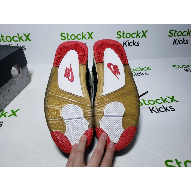 PK God Batch OFF White x Air Jordan 4 Bred CV9388-001