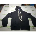 Polo Ralph Lauren Men's Double Knit Full-Zip Hoodie Sweatshirt Black and Red