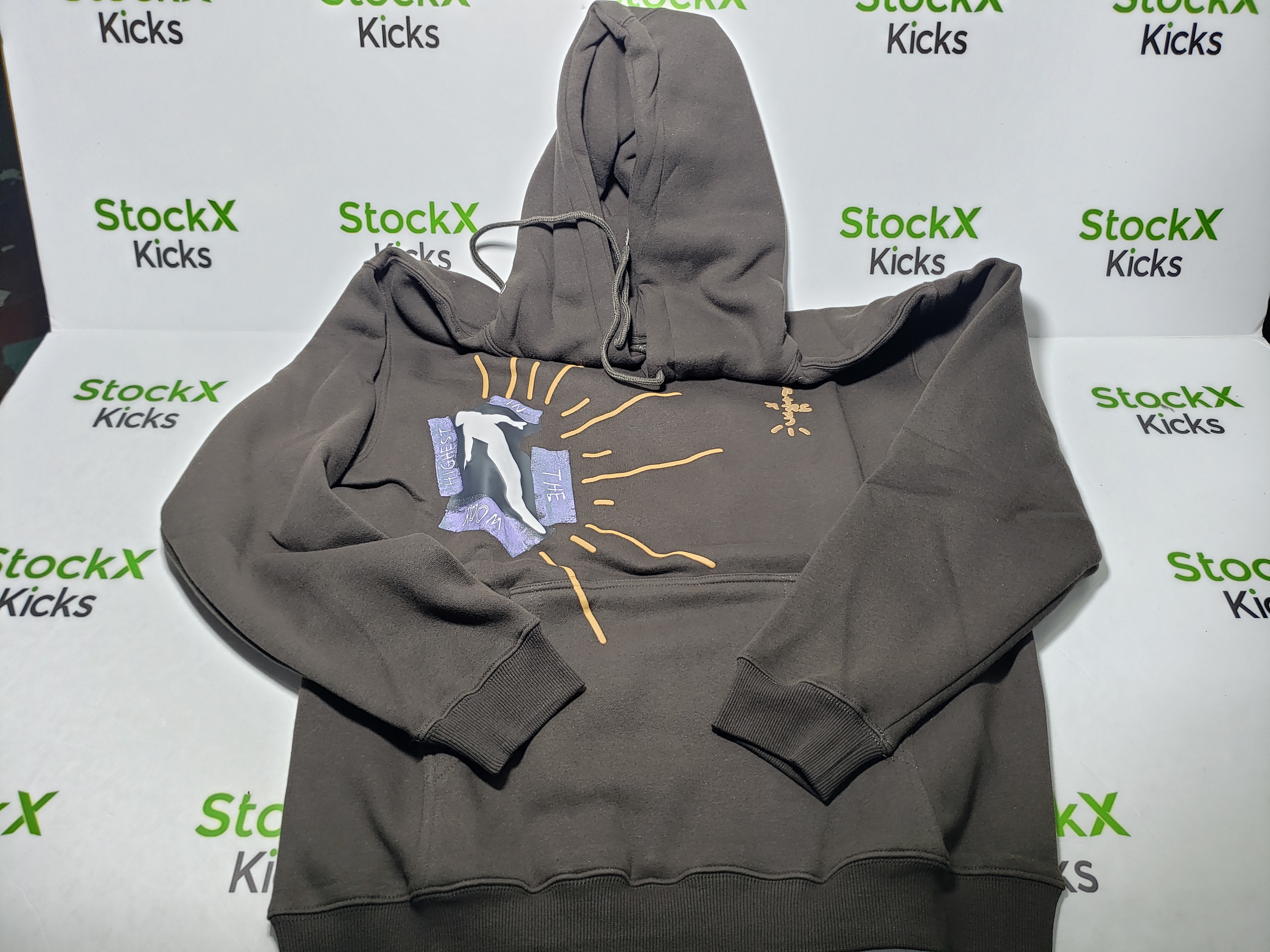 Travis Scott HITR Not For Decoding Hoodie Brown CK24110702