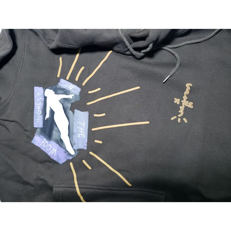 Travis Scott HITR Not For Decoding Hoodie Brown CK24110702