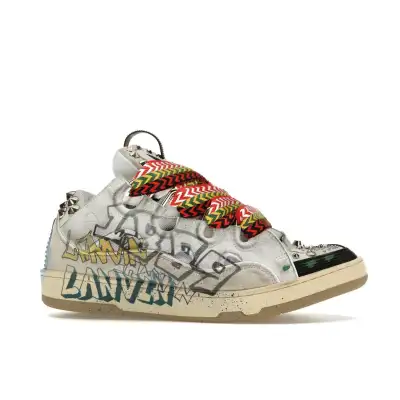 Lanvin Curb Sneaker Graffiti PB FW-SKDK02-STUD-P22-00M2 02