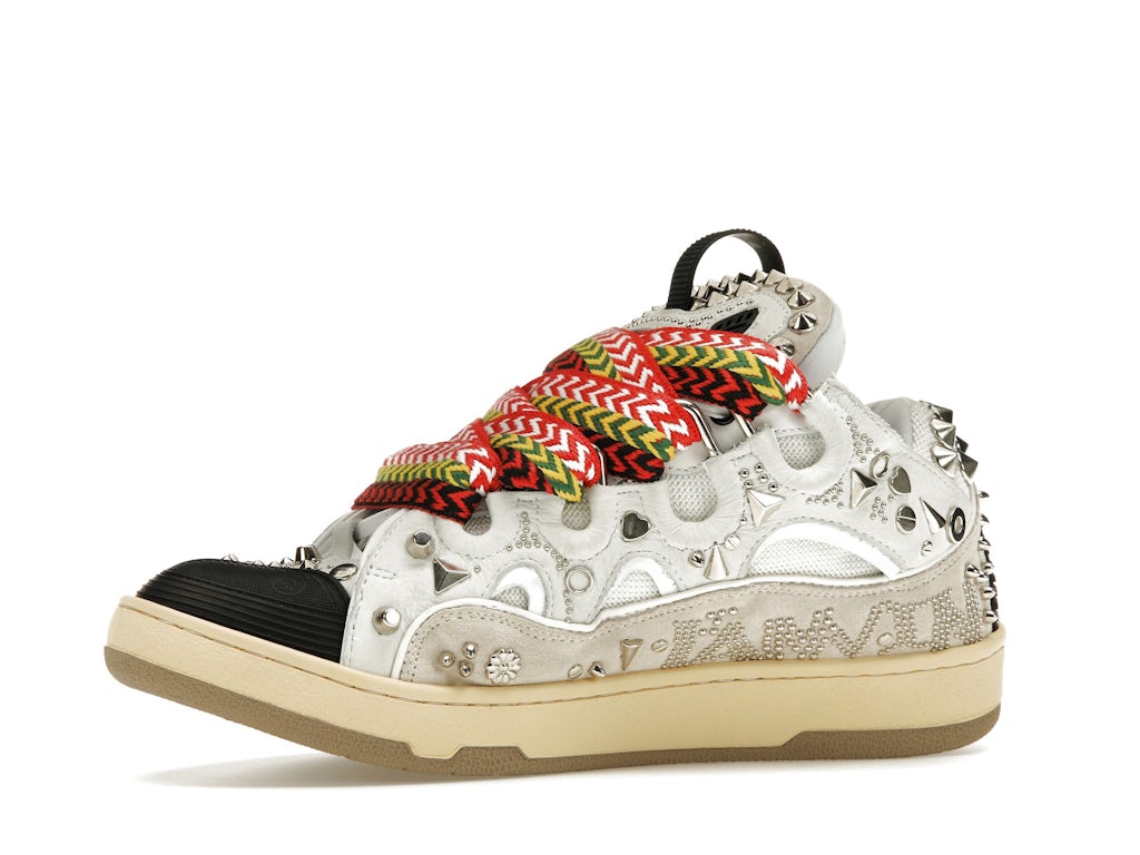 Lanvin Curb Sneaker Graffiti PB FW-SKDK02-STUD-P22-00M2