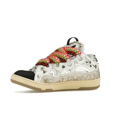 Lanvin Curb Sneaker Graffiti PB FW-SKDK02-STUD-P22-00M2 01