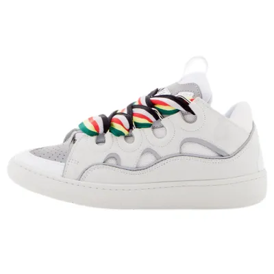 Lanvin Curb Sneakers White Multi PB FM SKRK11 REFL P2200 01