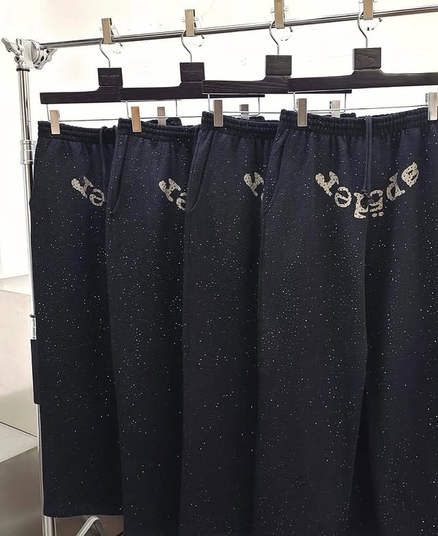 Sp5der VVS Sweatpant Black EG 250331