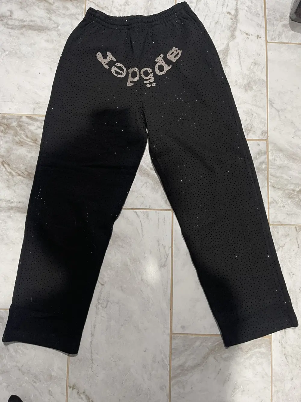 Sp5der VVS Sweatpant Black EG 250331