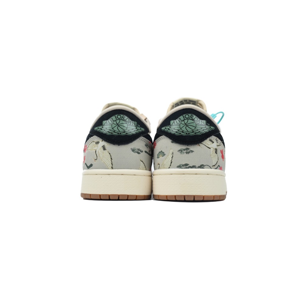 LJR Batch Air Jordan 1 Low OG Cranes Rui Hachimura Oatmeal HV8239-100