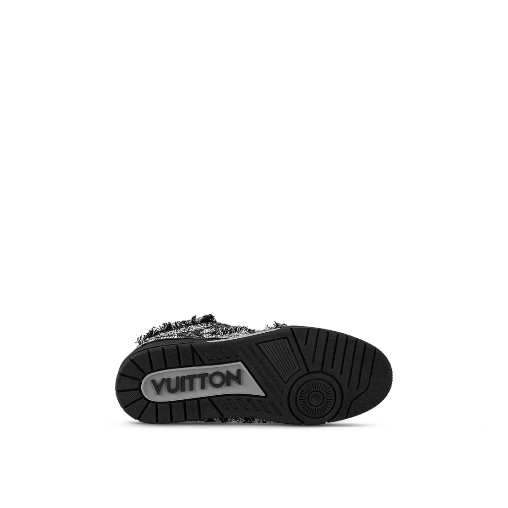 Louis Vuitton LV Skate Sneaker Black Swarovski Monogram 1ABMHV