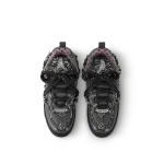 Louis Vuitton LV Skate Sneaker Black Swarovski Monogram 1ABMHV