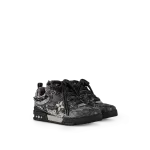 Louis Vuitton LV Skate Sneaker Black Swarovski Monogram 1ABMHV