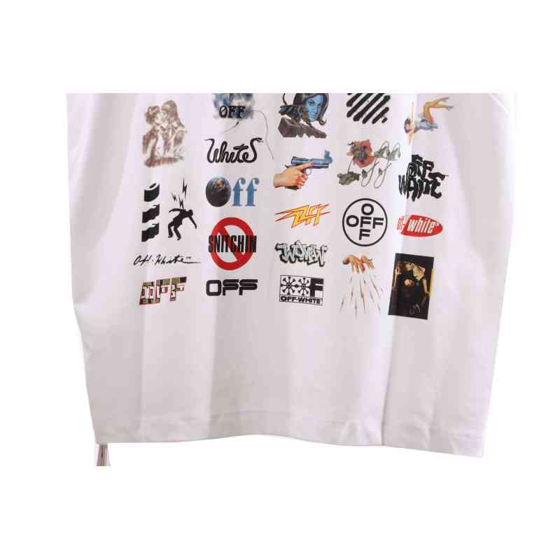 Off White Anniversary LOGO T-Shirt 0543