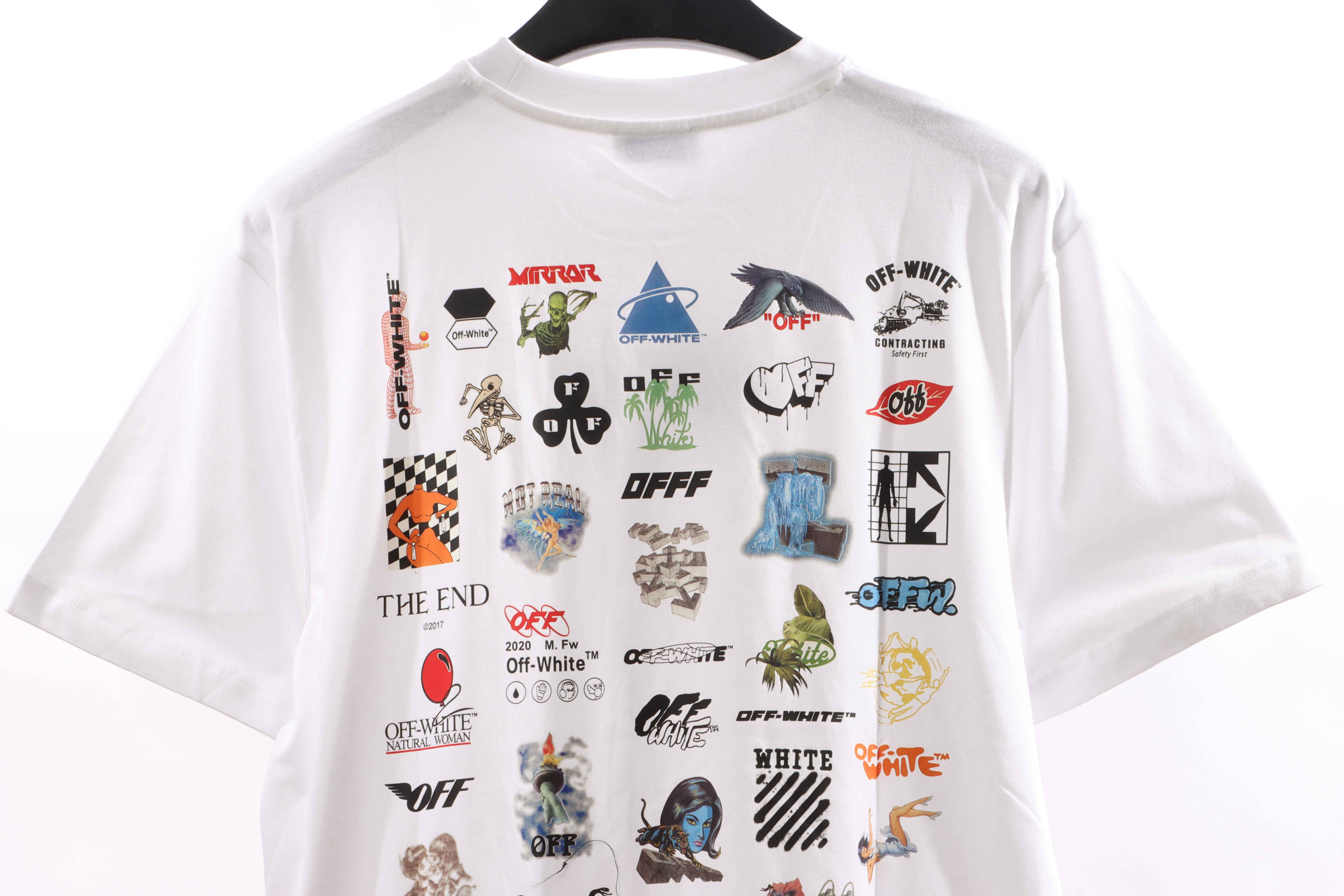 Off White Anniversary LOGO T-Shirt 0543