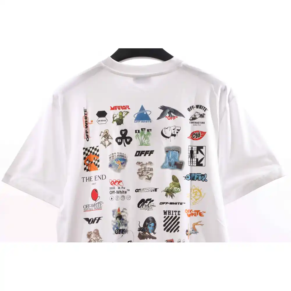 Off White Anniversary LOGO T-Shirt 0543